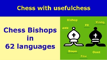 Names and meanings of Chess Bishops in 62 languages