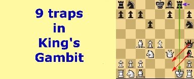 9 traps in King's gambit
